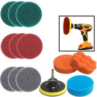 Drill Brush Power Scrubber Schwämme Und Reinigungsschwamm-set – Kabelloser Allzweck-reiniger Für Poolfliesen, Badewanne, Keramik Und Auto (13-teilig)