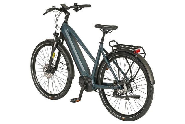 Prophete E-Bike Trekkingrad Entdecker 4.8, 10 Gang microSHIFT XLE Schaltwerk, Kettenschaltung, Mittelmotor, 540 Wh