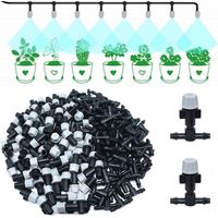 Gartenbewässerungssystem, 50-teiliges Mikro-tropfbewässerungs-set, Automatisches Bewässerungskit Für Patio-pflanzen