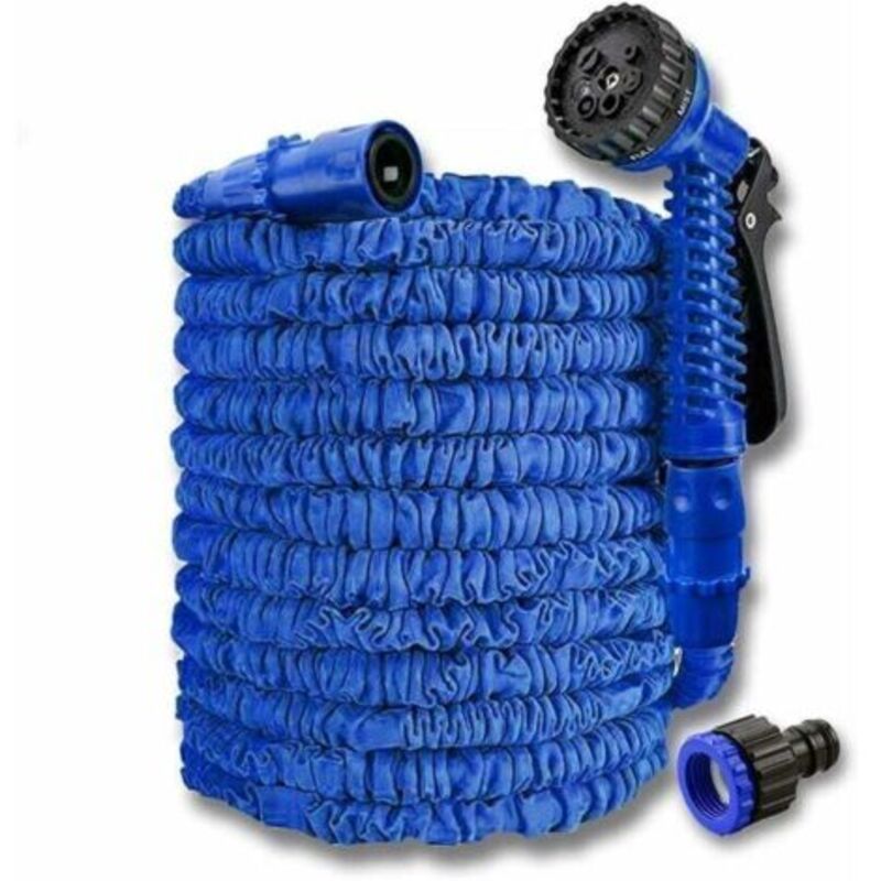 Gartenschlauch, 100ft/30m Erweiterbarer Gartenschlauch Flexibler Schlauch Erweiterbar Mit 7 Multifunktionalen Sprühköpfen Für Gartenarbeit, Autowäsche, Bewässerung