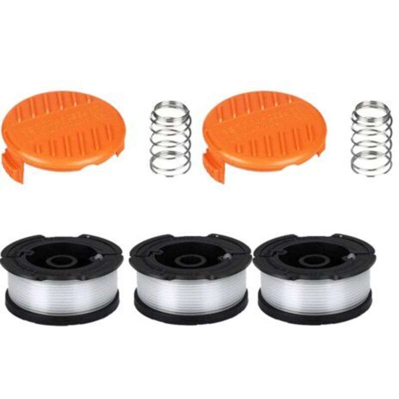 Trimmerfaden-spule 1,65 Mm – Verschleißfest – Automatische Nachführung – Effizientes Schneiden – Kompatibel Mit Black & Decker Rasenmähern