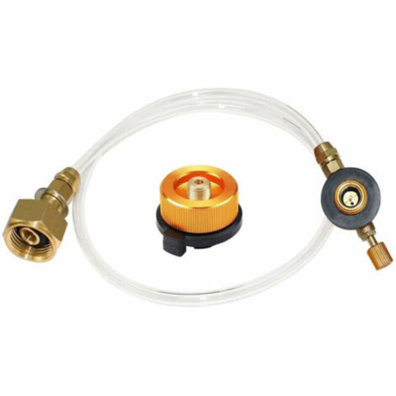 Gaspatronenadapter Für Outdoor-gaskocher – Für Camping Und Outdoor – Düsenadapter Für Lpg, Flachflasche, Flaschenadapter