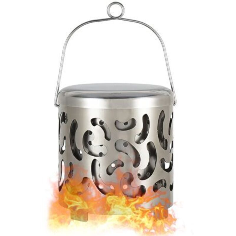 Heizkopf Für Gaskocher, Tragbares Heizzubehör Für Campingkocher, Aus Edelstahl, Mini Heizlampe Für Gasherd, Campingkocher, Zeltheizer