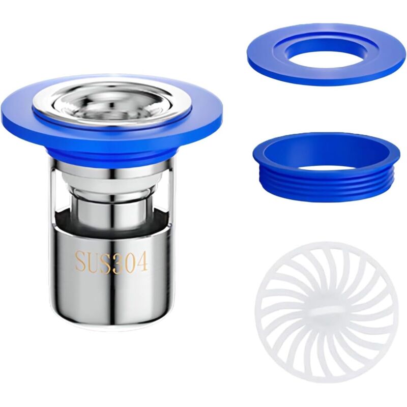 1 Stück Geruchsneutralisierender Bodenablauf Für Dusche, Bodenablauf, Rückstauklappe Für Duschabfluss, Fußbodenablauf, 38 Mm