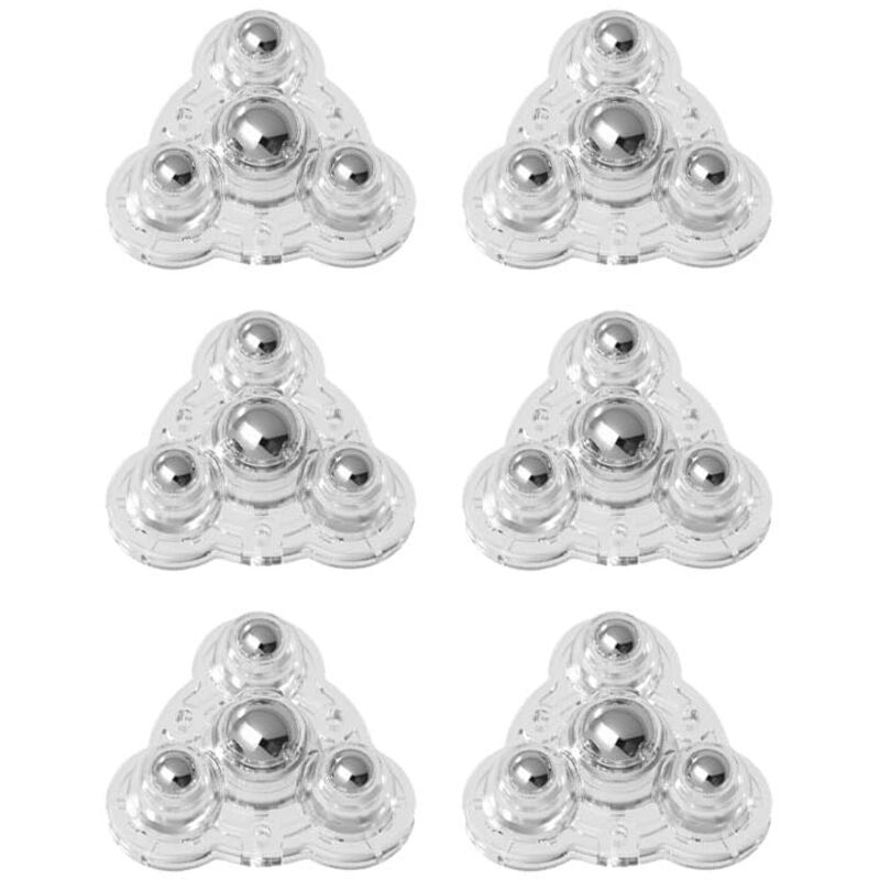 8 Stück Mini-schwenkräder, Kleine Rollen Für Möbel, 360-grad-kugelrollen, 4 Stahlkugelrollen, Mini-universalrad Für Kleine Möbel Und Körbe