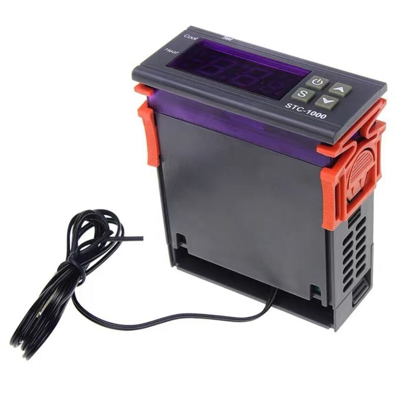 Universeller Digitaler Temperaturregler, Anzeige In Grad Fahrenheit Und Celsius, Mit Sensor Und 2 Relais (itc-1000)
