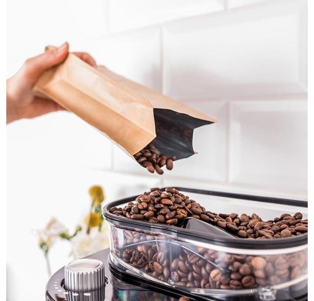 Gastroback Kaffeemaschine mit Mahlwerk 42711 S Grind & Brew Pro Thermo, 1l Kaffeekanne, Permanentfilter 1x4