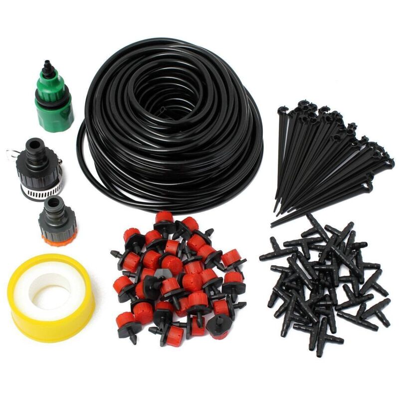 25 M Bewässerungsset, Mikrobewässerungsset, Tropfbewässerungssystem Für Den Garten, Automatisches Bewässerungsset, Bewässerungssystem Für Gartenpflanzen