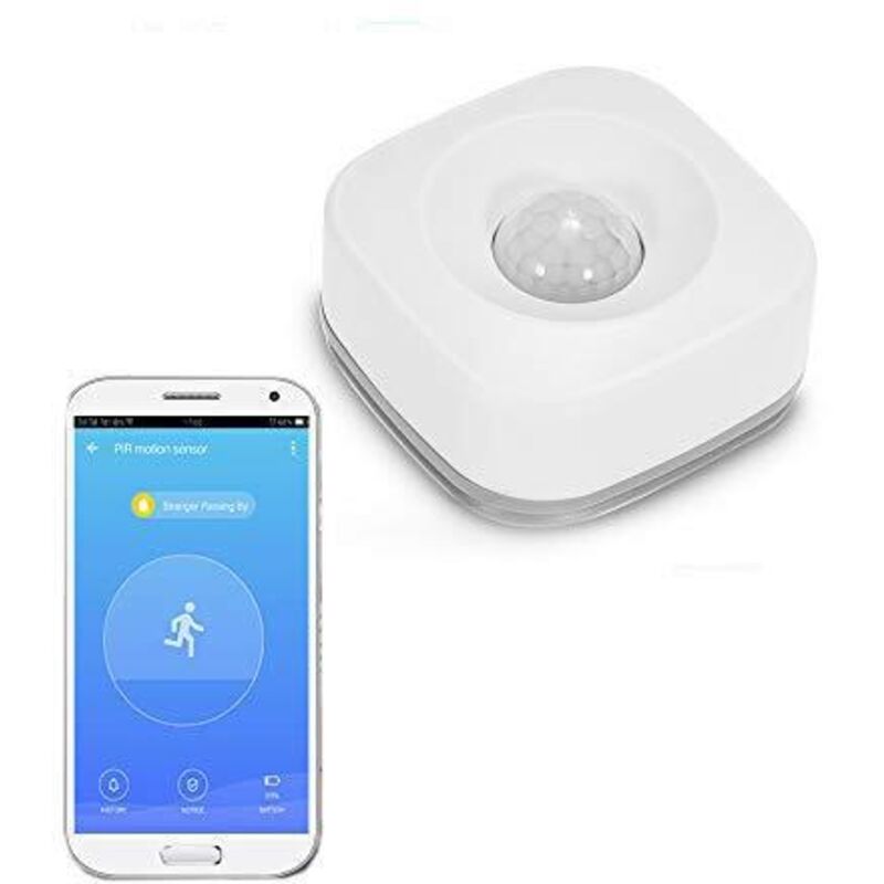 Pir-bewegungsmelder Wifi, Passiver Infrarot-detektor, Drahtlos, Einbruchalarm, Steuerung Über Tuya-app Für Smart Home