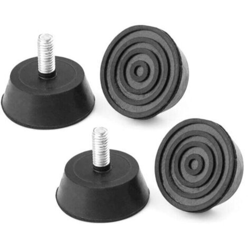 4 Verstellbare Möbelfüße, Gummifüße Für Schneidebretter Mit Schrauben, Höhenverstellbare Füße Mit 32 Mm Durchmesser, Für Möbel Und Haushaltsgeräte