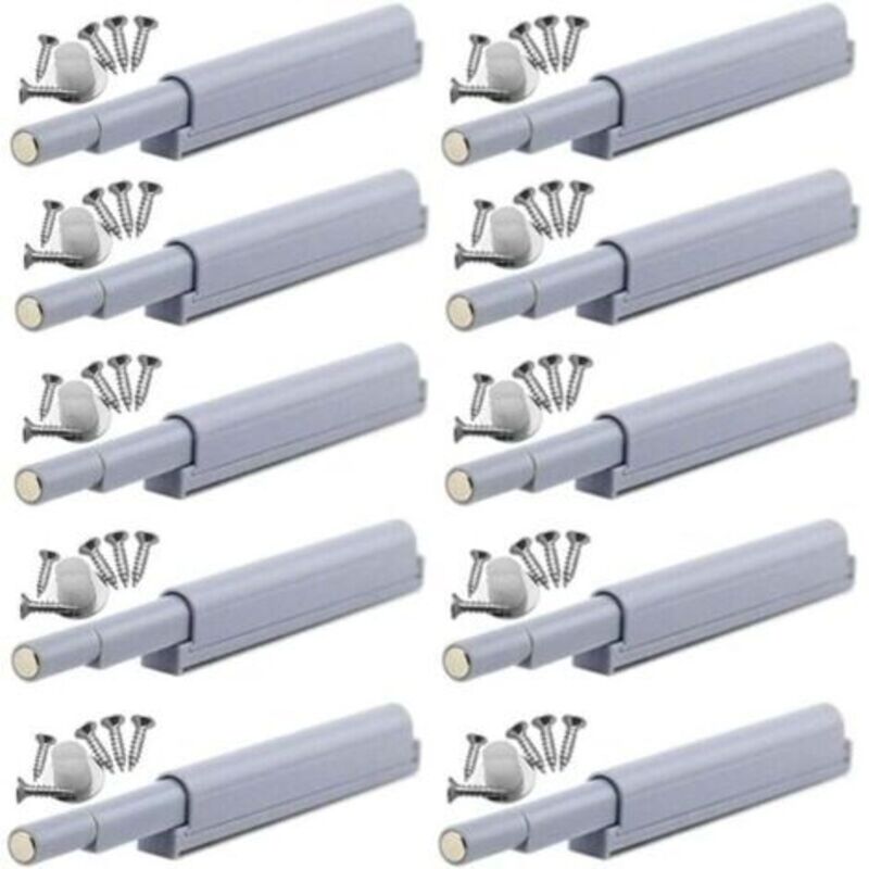 Drücken Sie, Um Magnetische Schnappverschlüsse Zu Öffnen. Magnetische Push-to-open-verschlüsse Öffnen Und Schließen Die Tür Mit Einem Einfachen Druck (10 Stück)