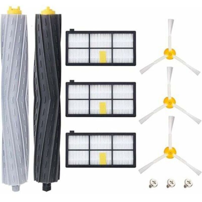 Zubehörteile Für Irobot Roomba 800 805 860 861 865 866 870 871 876 880 885 886 890 895 896 900 960 966 980, Ersatz-filter Und Bürstenset Für Saugroboter - 11-in-1