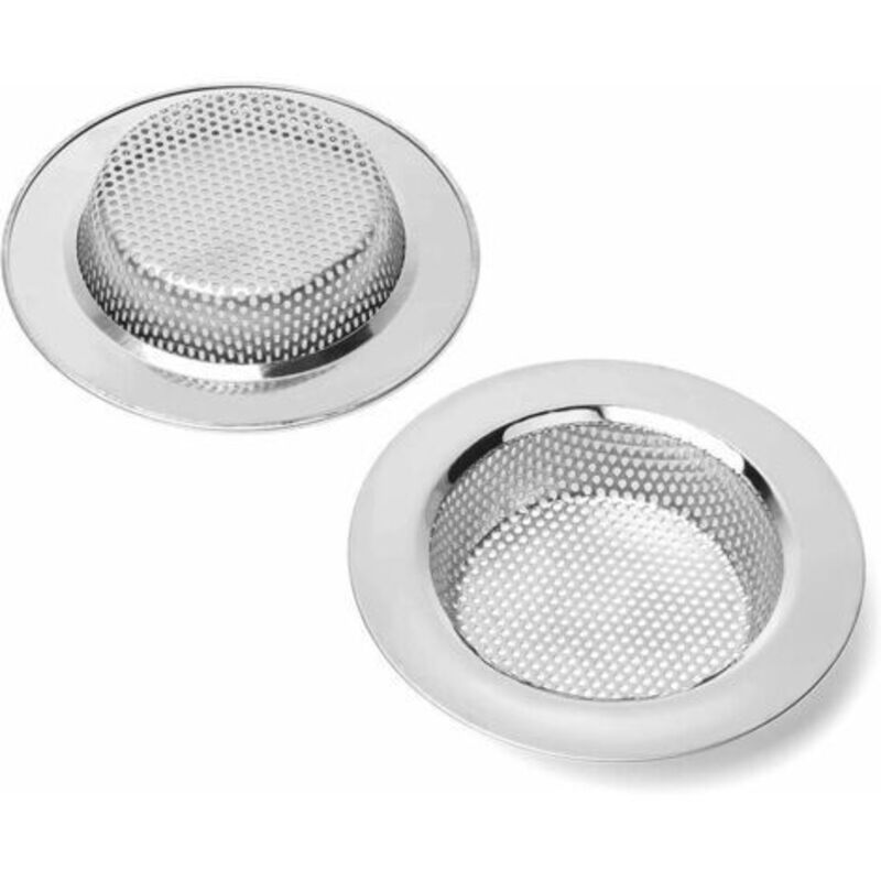 Küchenspülensieb, Edelstahl-spülenfilter, Gitter Für Küchenspüle, Extra Dick, Außendurchmesser 112 Mm / 4,4 Zoll (große Größe)