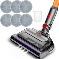 Elektrische Turbo-rotationsbürste Kompatibel Mit Dyson V7 V8 V10 V11 V15, Schnellentriegelung Mit Hartbodenwalze Für Parkett, Mit Automatischer Led-beleuchtung H493