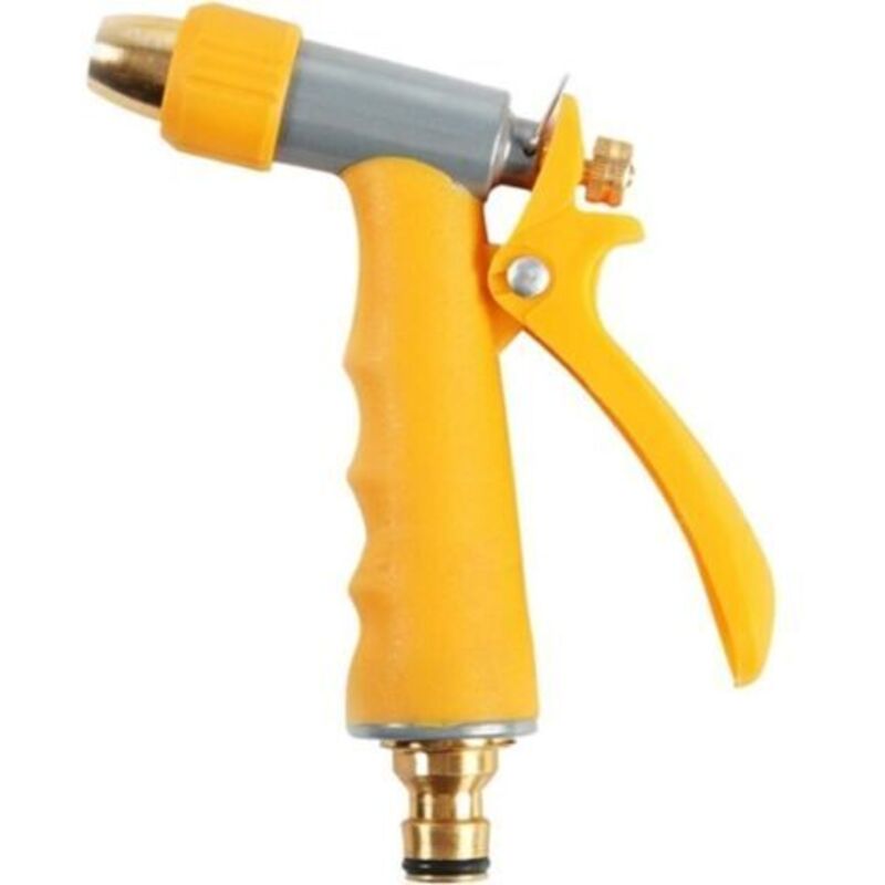 Gartenschlauch-spritzpistole, Hochdruck-wasserpistole Mit Verstellbarem, Weichem Griff, Sprühdüse, Gartenschlauch Geeignet Zum Bewässern Und Autowaschen (03)