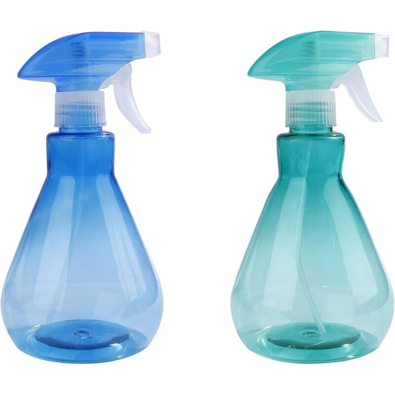 Flaconi Sprühflaschen 500ml Kunststoff Feinnebel Zerstäuber Leere Flaschen Für Reinigung, Gartenarbeit Und Lebensmittel, 2er-pack