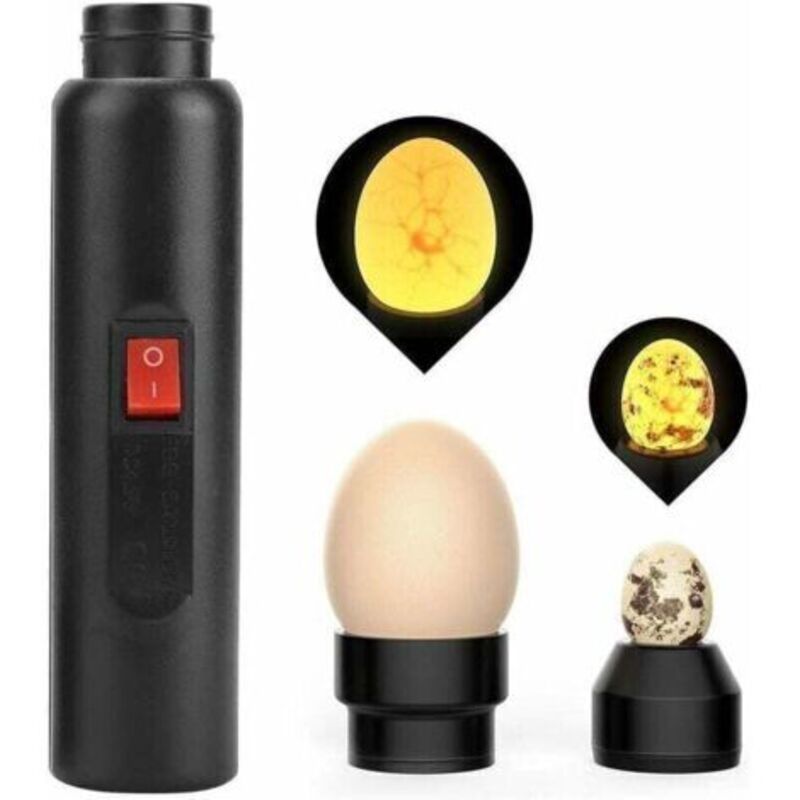 Mire Oeuf Lampe Mire Oeuf Eierleuchtgerät, Led-licht Zur Überprüfung Der Brut Von Eiern, Tragbarer Inkubator Für Enteneier, Taschenlampe Mit Batterie Für Geflügel,,debuns