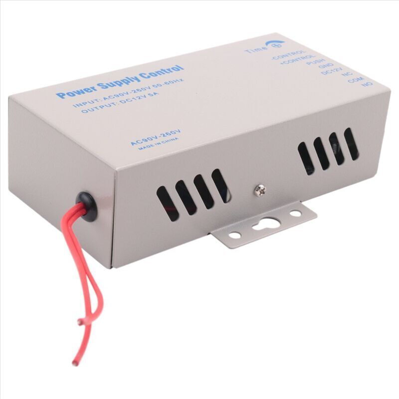 Netzteil Für Zugangskontrolle, Adapter Für Türsystem, Ac 110-240 V, Konvertergerät, Weiß, Dc 12 V, 5 A