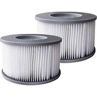 2 Stück Whirlpool-filter Für Mspa Aufblasbare Pools, Verbesserte Filterkartuschenpumpe Für Alle Aktuellen Mspa-whirlpools H659