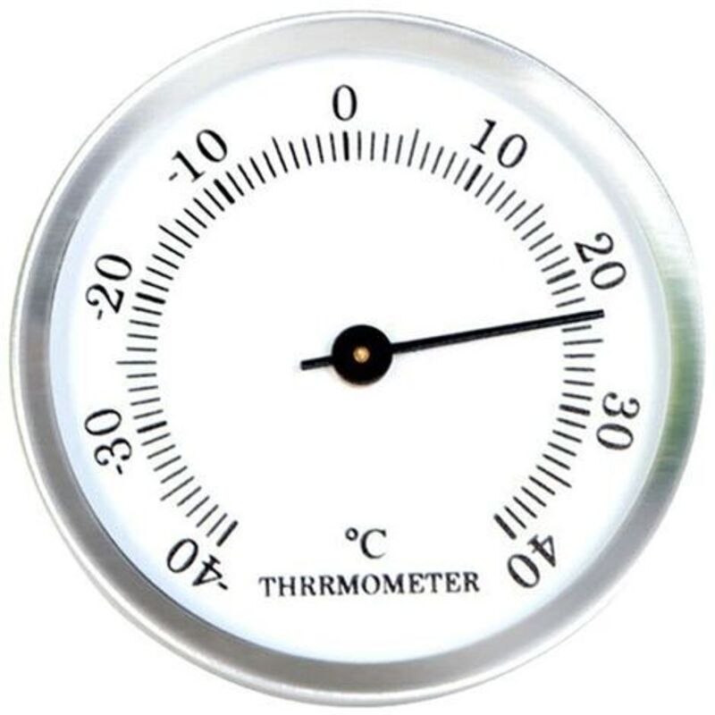 Kühlschrankthermometer Für Gefrierschränke, -40 °c Bis 40 °c – Großes, Einfaches Zifferblatt – Gefrierschrank-inkubator – Rahmen Aus Aluminiumlegierung – Hält Lebensmittel Frisch