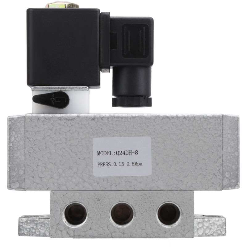 Elektrisches Magnetventil G1/4 Zoll, 2 Stellungen, 4 Wege Quadratisch, Einseitige Richtungssteuerung Q24dh‑8ac110v