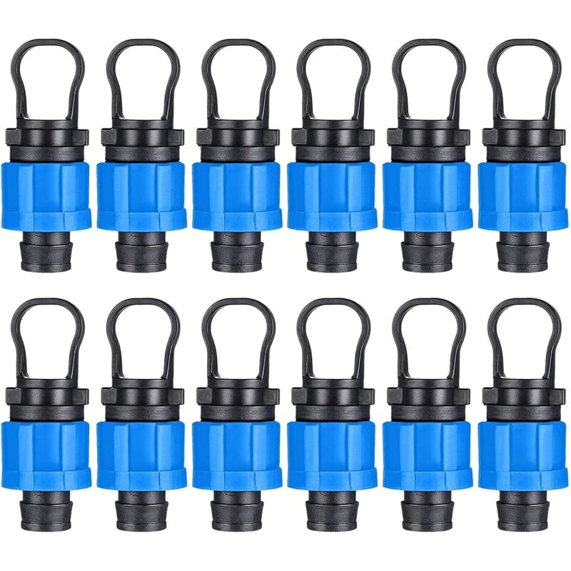 Set Mit 12 Tropfbewässerungsspitzen - Universeller Anschluss - Kompatibel Mit 16mm Tropfschläuchen