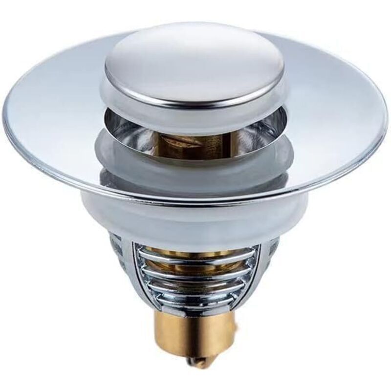 Universal Becken-abflussstopfen, Verbesserter Abflussstopfen, Zugtyp-spülbecken-abflussstopfen, Für Badewanne, Küche, Waschbecken (32-42 Mm Abfluss)