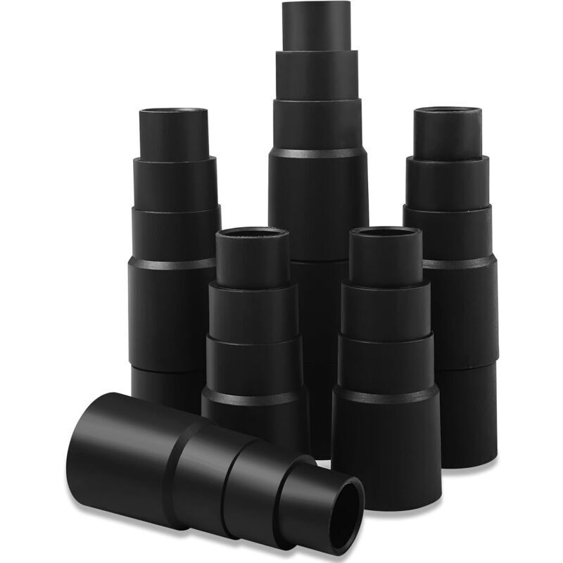 6-teiliges Adapter-set Für Saugschläuche, Staubsauger-adapter 25 Mm Auf 42 Mm, Anschlussadapter Und Endstück Für Staubsaugerschläuche, Konverter-zubehörteile