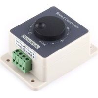 12v Motor-drehzahlregler, Pwm-modulator Dc10-60v 20a, Wasserdicht Für Verschiedene Anwendungen