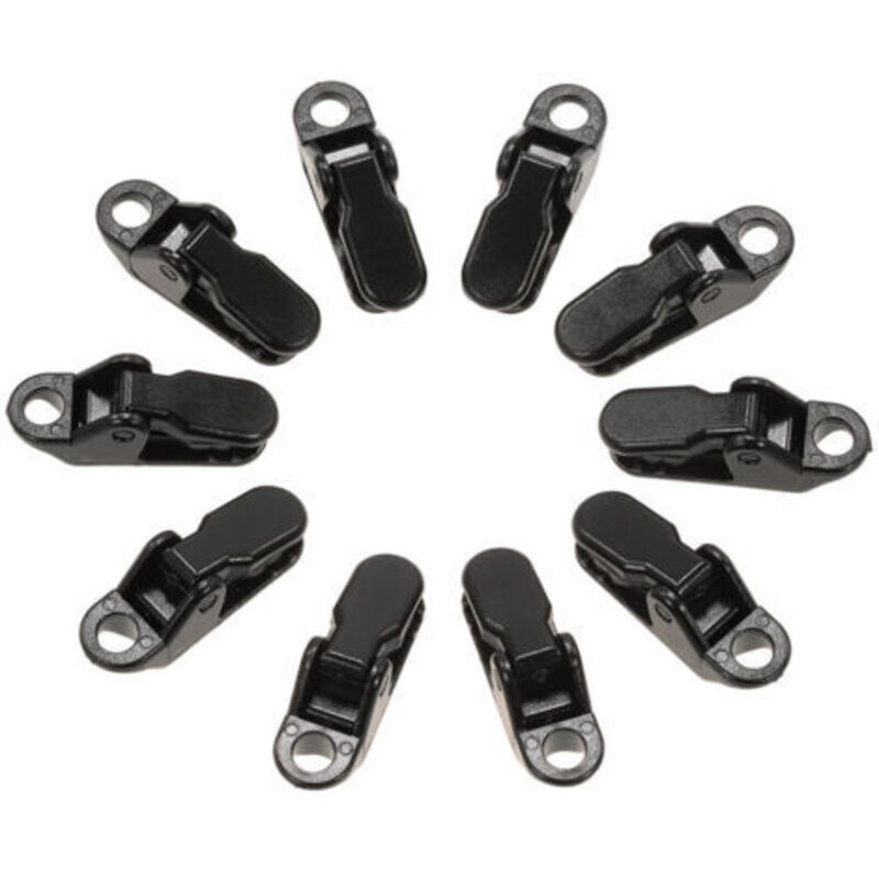 Planenklammern - Befestigung Für Vordächer - 10er Pack