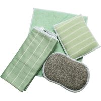 5er-pack Bambus-mikrofaser-tücher - Reinigen Und Polieren Aller Glatten Und Empfindlichen Oberflächen - Glas, Karosserie, Glaskeramik, Brillen, Bildschirm (classic)