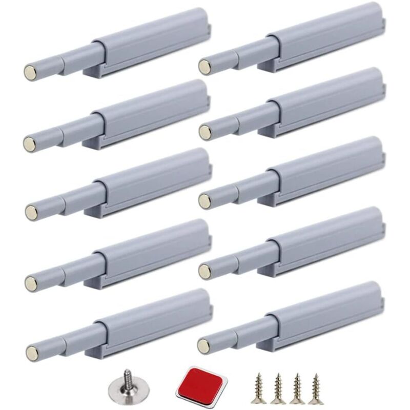 Drücken Sie, Um Magnetische Schnappverschlüsse Zu Öffnen. Push-to-open-magnetverschlüsse Öffnen Und Schließen Die Tür Mit Einem Einfachen Druck (10 Stück)