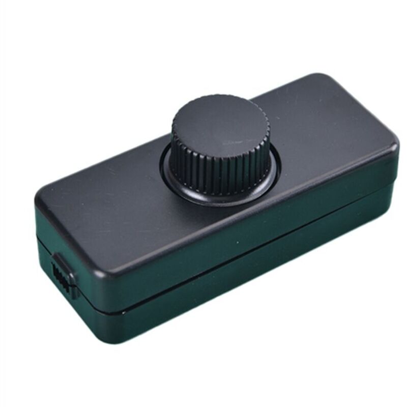 Dimmbarer Led-regler 220v Schalter Tastencontroller Beleuchtung Schwarz