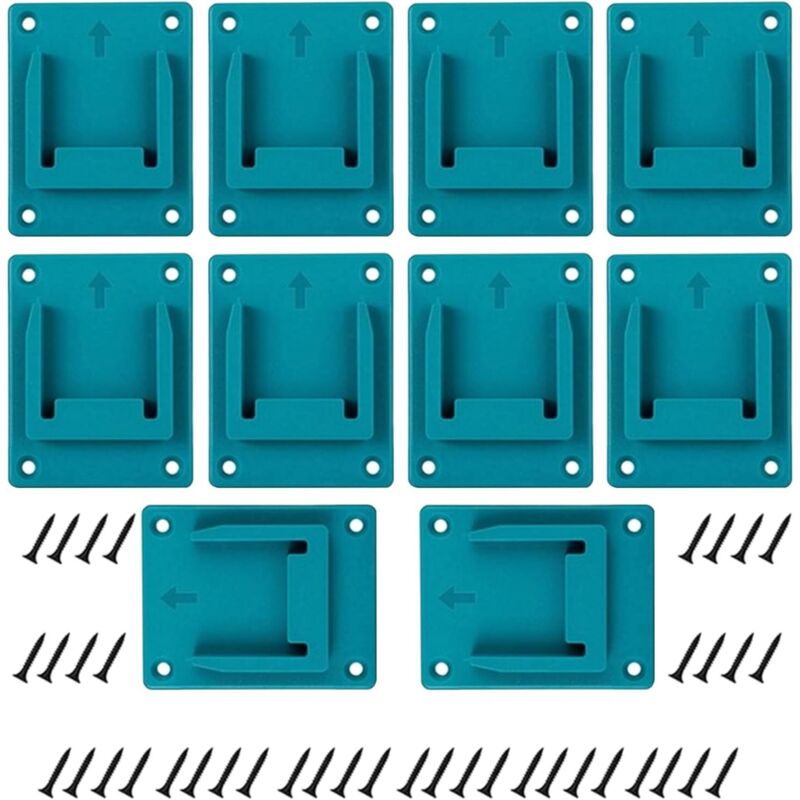 Set Aus 10 Bohrerhaltern, Werkzeughalter Für Ma-kita/bosch 18 V 14,4 V Mit 40 Schrauben