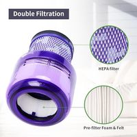 Ersatzfilter Für Dyson V12 Detect Slim Staubsauger, Waschbar, Hepa-filterzubehör, Ersetzen