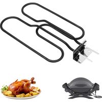 Ersatz-heizelement Für Elektrogrill Q140 Q1400, Kompatibel Mit Weber 66631, 80342, 80343, 65620, 2200 W Heizelement, Edelstahl, Heizspirale 230 V