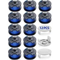 15 Spulen Mit 1,65 Mm Faden Für Ryobi One+ 18v/24v/40v Rasentrimmer. Länge 3,4 M, Kompatibel Mit Ac14rl3a. Enthält 12 Fäden Und 3 Abdeckungen.