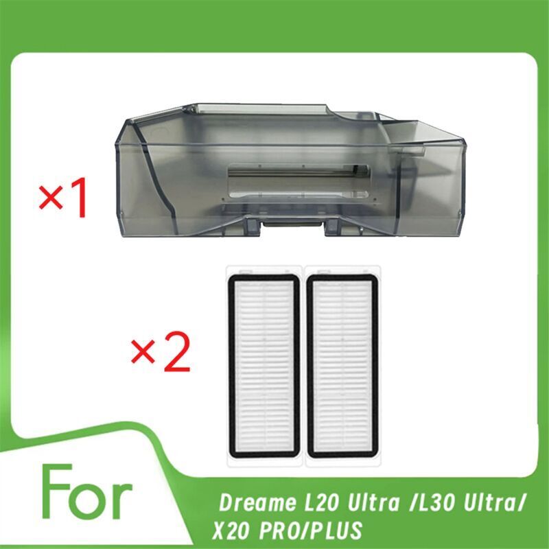 Staubbehälter Mit 2 Filtern Für Saugroboter L20 Ultra / L30 Ultra / X20 Pro / Plus, Ersatzteile