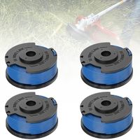 Satz Von 4 Ersatzfadenspulen Für Rasentrimmer Ryobi 18 V 24 V 40 V Kompatibel Mit Ryobi One+ Ac14rl3a, Olt1832, Rac124