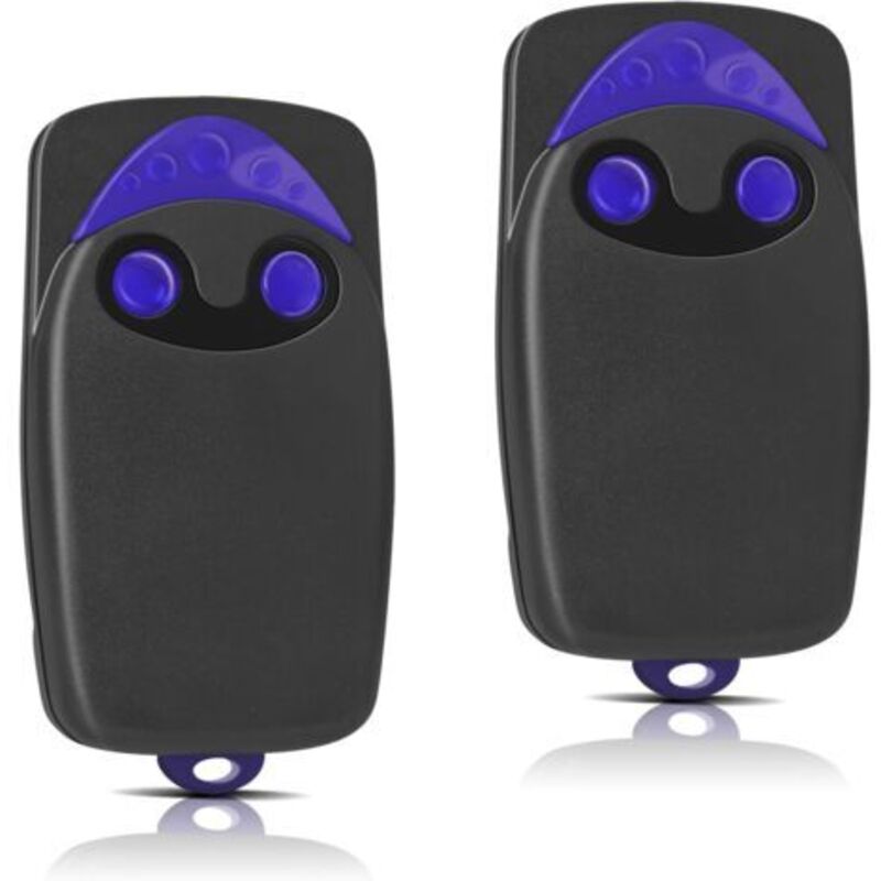 Flo2r-s Fernbedienung Für Tor/garage - Rolling Code 433,92 Mhz - Kompatibel Mit Floxir, Floxr, Flox2r, Oxi, Ox2 - Batterie Enthalten