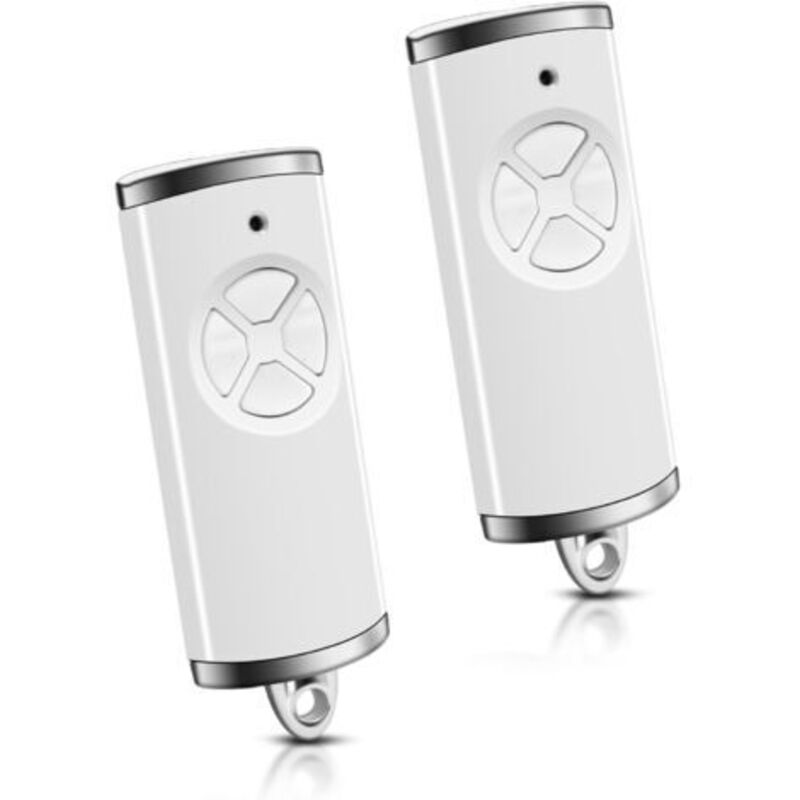 868,3 Mhz Fernbedienung Für Tor, Garagentor-fernbedienung Kompatibel Mit Hörmann Bs Hsm4 Hse2 Hs1 Hs4 Hsz1 Hsz2, Garagentor-sender - Weiß (2er-pack)