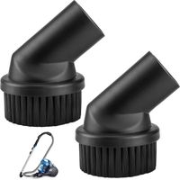 2 Stück Staubpinsel 35 Mm, Premium-staubsaugerbürsten, Universelle Staubsaugerbürste, Möbelbürste, Kompatibel Mit Staubsaugern Von Miele, Kärcher, Siemens, Samsung, Aeg, Bosch
