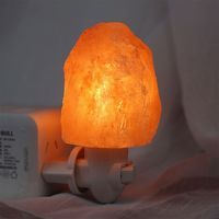 15w Himalaya-salzlampe Aus Natürlichem Kristall, 400g [energieeffizienzklasse A+]