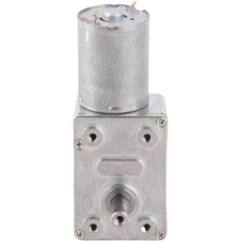 Hochdrehmoment-getriebemotor 12 V Dc, Schneckengetriebe-motor 100 U/min Für Tür- Und Fensteröffner, Miniatur-winde