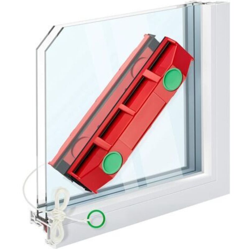Magnetischer Fensterreiniger D-3 Für Doppelfenster Mit 20 Bis 28 Mm Dicke