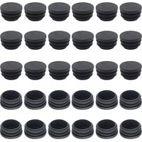 Stuhlbein-endkappe 25mm – 50er Pack Kunststoffstopfen – Reduziert Kratzer Und Geräusche – Für Holz- Und Fliesenböden