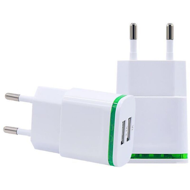 Usb-netzteil Mit 2 Anschlüssen, 2er-pack, 2,1 A, 5 V, Universelles Stromadapter Mit Led-anzeige, Ersatz Für Iphone 11 Xr X Xs Max 8 7 6 6s Plus 5s, Samsung Galaxy/note, Pad, Xiaomi-telefone
