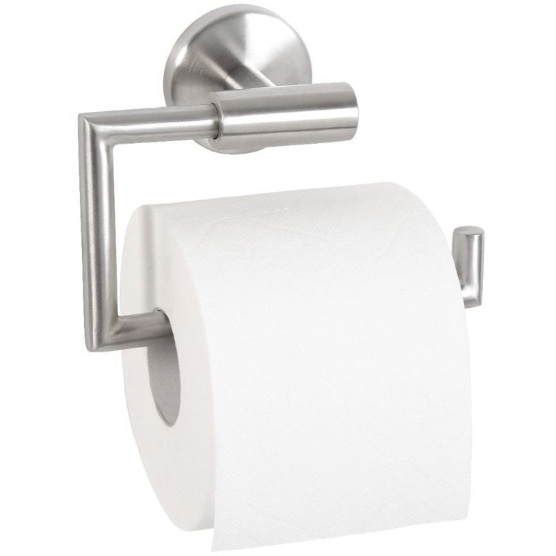 Wandmontierte Toilettenpapierhalter Aus Edelstahl – Wasserdichte Wandbefestigung – Maße 15 X 15 Cm Für Modernes Badezimmer