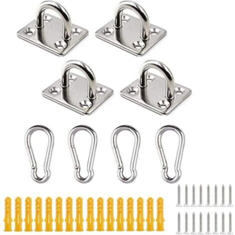Edelstahl-ösenplatten, Sehr Robustes Segelbeschlag-set Für Sonnenschirm-befestigungszubehör