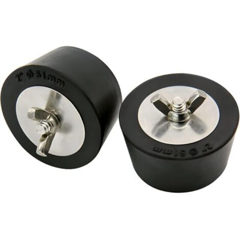 2er-set Winterstopfen Aus Gummi, 32 Mm, Für Eingebaute Schwimmbäder, Rücklaufstopfen, Expansionsstopfen Mit Schrauben Und Bolzen Aus Edelstahl